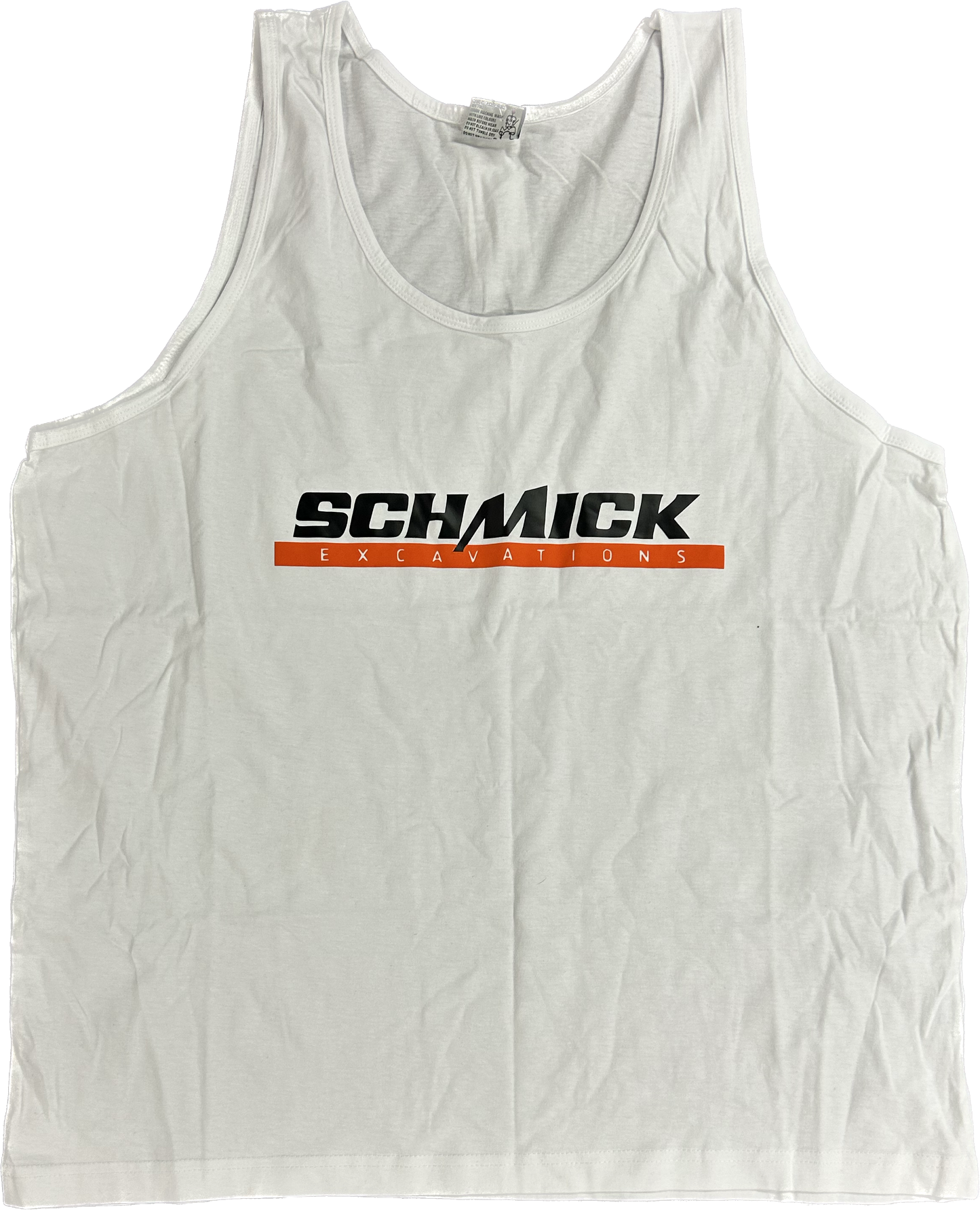 White SCHMICK Singlet